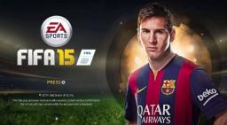 FIFA 15 Title Screen